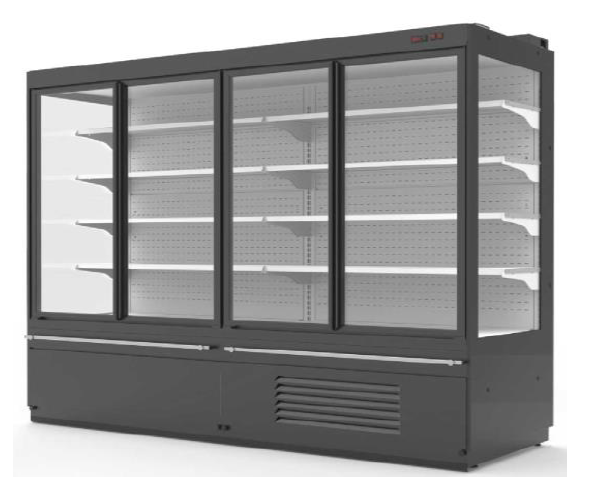 SAMOS HXS 2600 MM PLUG-IN – VERTICAL TYPE DAIRY/BEVERAGE CABINET